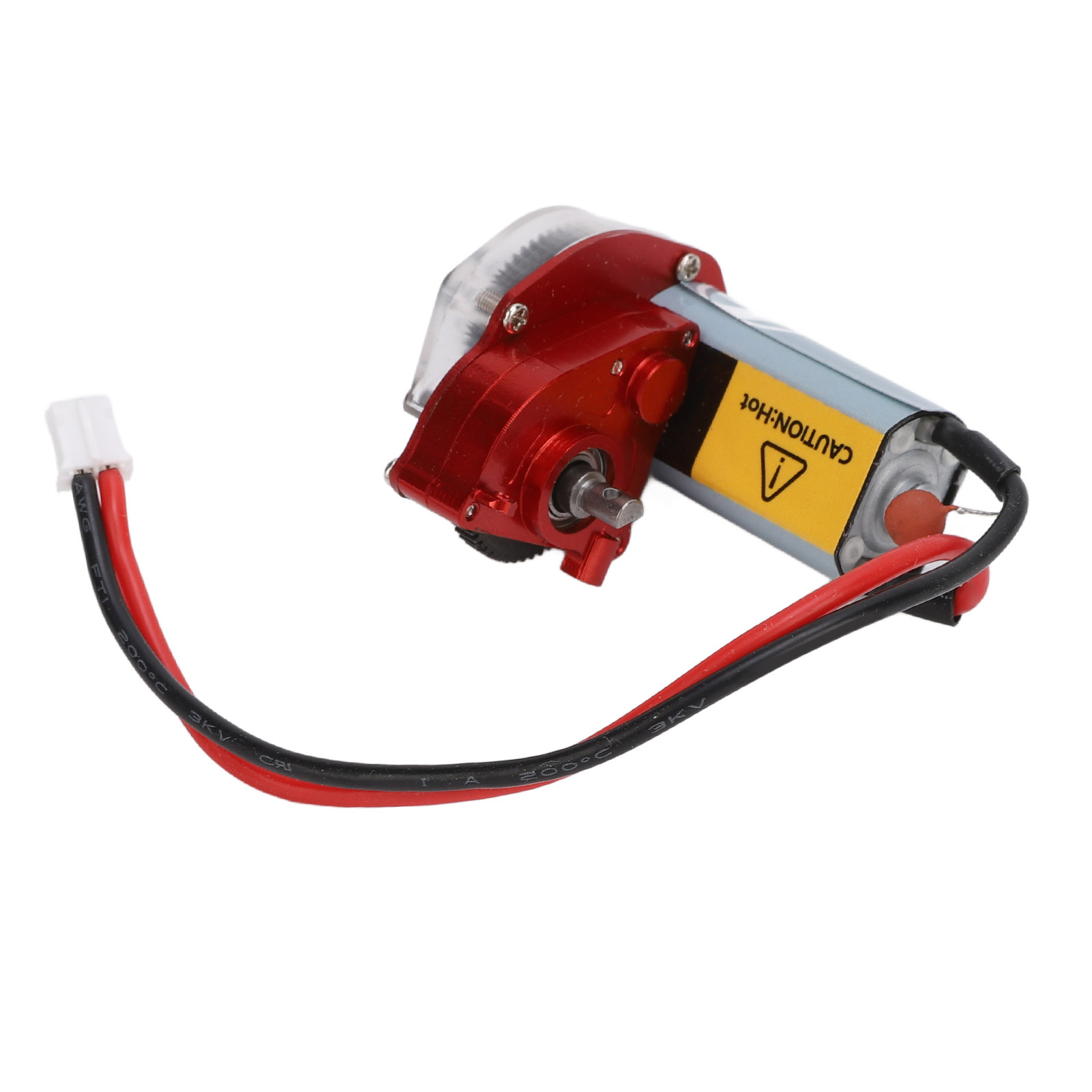 Rc car gearbox rc transmission gearbox rc gearbox replacement rC Gearbox with 050 50T Motor Metal Plastic Transparent Transmission Gearbox for Axial SCX24 1/24 RC Car Upgrade Parts. 