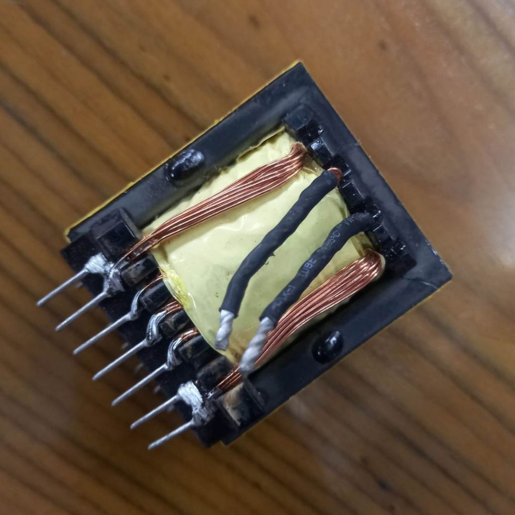 Three Part EER 42×15 TRANSFORMER 22:4 SPAREPART WELDING MACHINE INVERTER Choper Output DC 85V 180 Degree. 