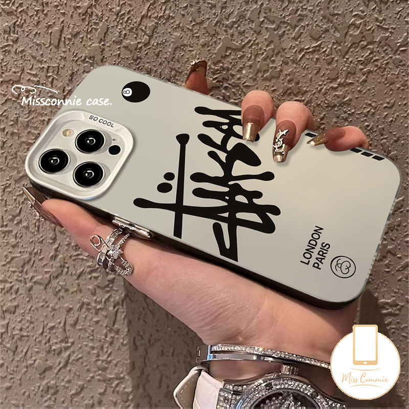 For Tecno Spark 20C GO 2024 Go 2023 20 10 Pro Camon 20 Infinix Smart 8 Pro Plus 6 7 Hot 40i 30i 30 10 9 11 Play Note 12 G96 30 Pro INS Fsahion Cool Stussy Billiards Graffiti Case. 