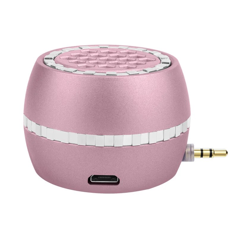Portable Wireless Speaker Phone External Speaker Universal 3.5mm Jack Mini Sound Box For Smartphone Tablet Laptop MP3 MP4. 