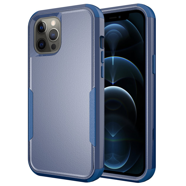 Fashion PC Frame Soft TPU Edge Combo Hybrid Shockproof Phone Case Back Cover For iphone13pro Max (6.7 inches). 