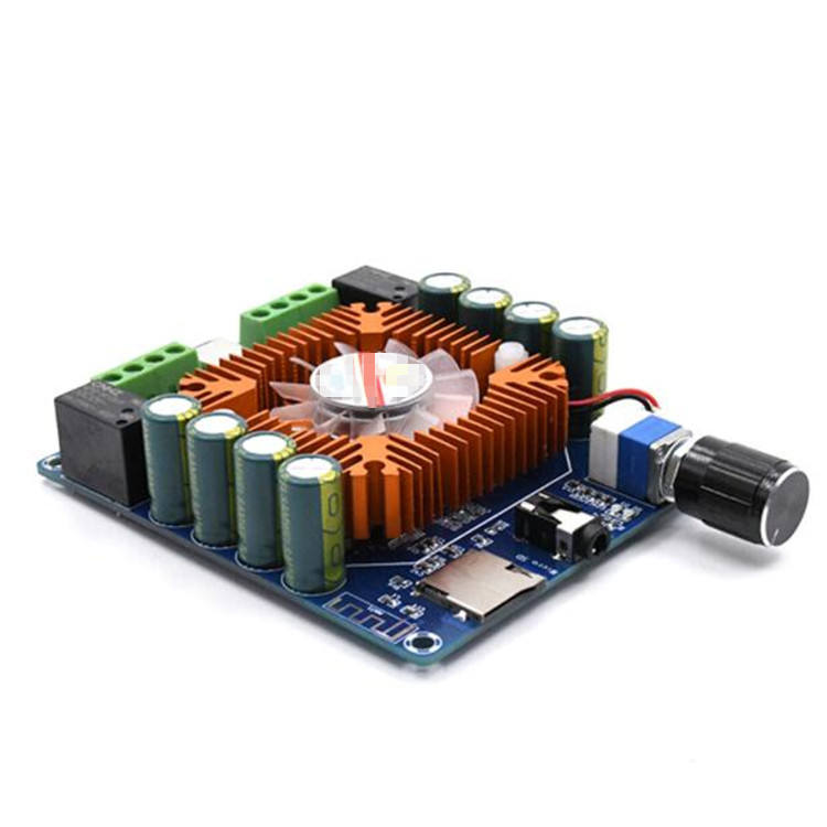 TDA7388 car audio conversion wireless digital power amplifier board 50W*4 audio amplifier board XH-A393 -okm 9 0m.. 