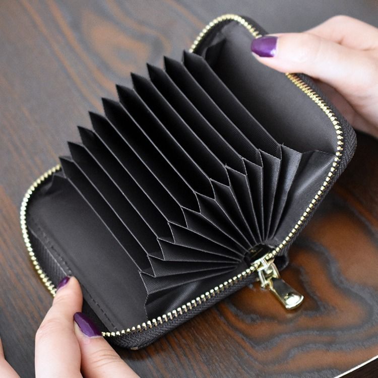 Multi-Card Mini Pu Leather Wallet/Card Holder - card holder. 
