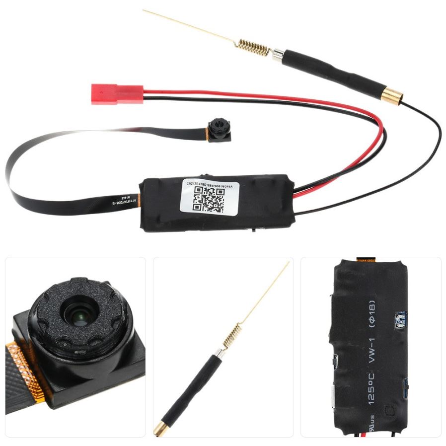 Full HD 1080P Wifi ip P2P  Module Mini DV DVR Wireless IP Surveillance Security Ribbon Camera-S06. 