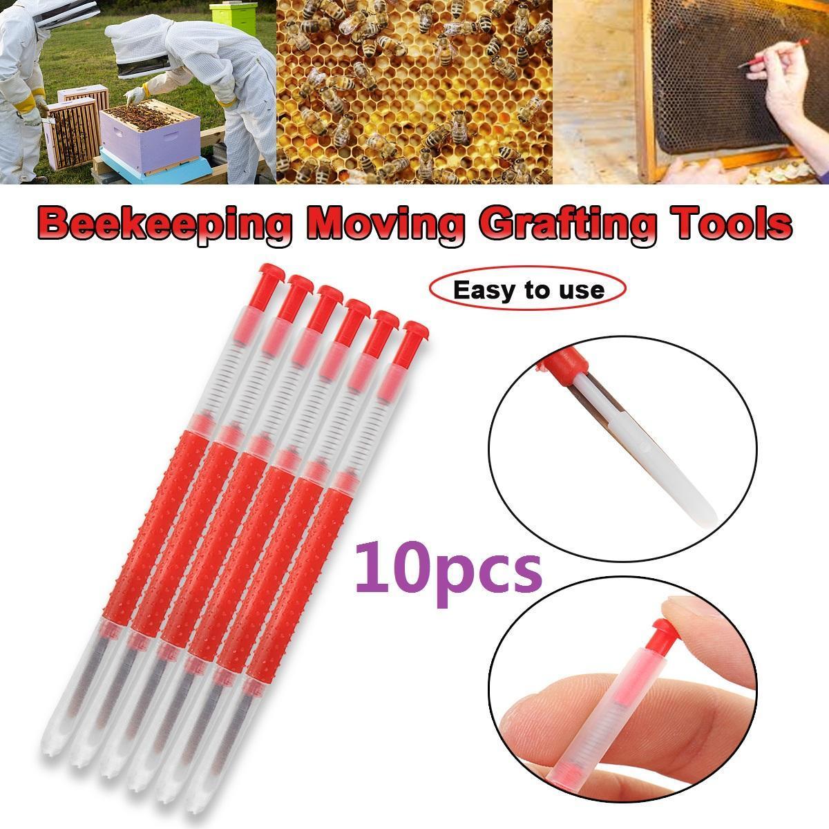 Beekeeping Chinese Queen Rearing Retractable End Grafting Tools x 2