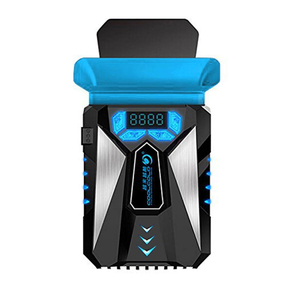 Low Noise Vacuum USB Powered Mini Air Extracting Cooling Fan Radiator LCD Display Adjust Speed For Notebook Laptop. 