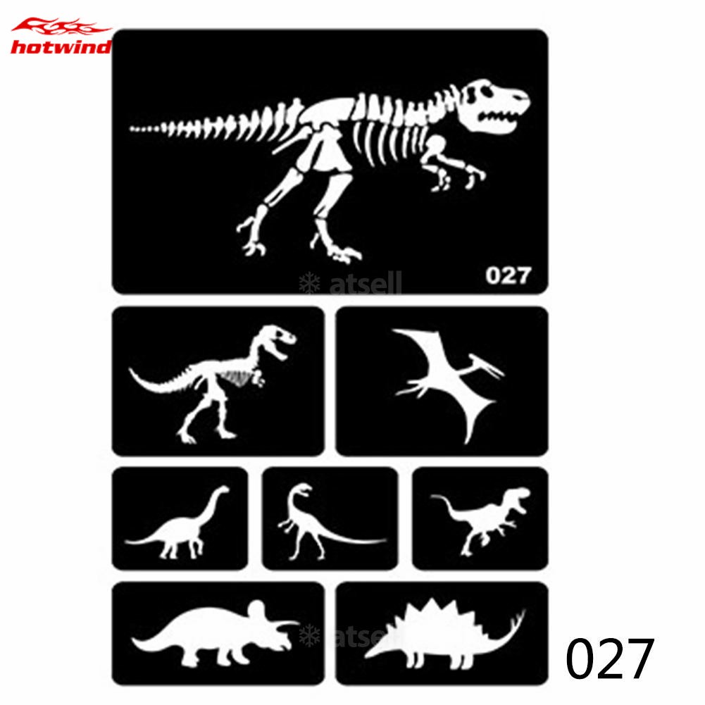 （NEW）40 Styles Hollow Henna Tattoo Stencil Template Hand Art Paste Drawing