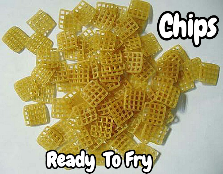 Square Net Shape Chips-250 gm. 