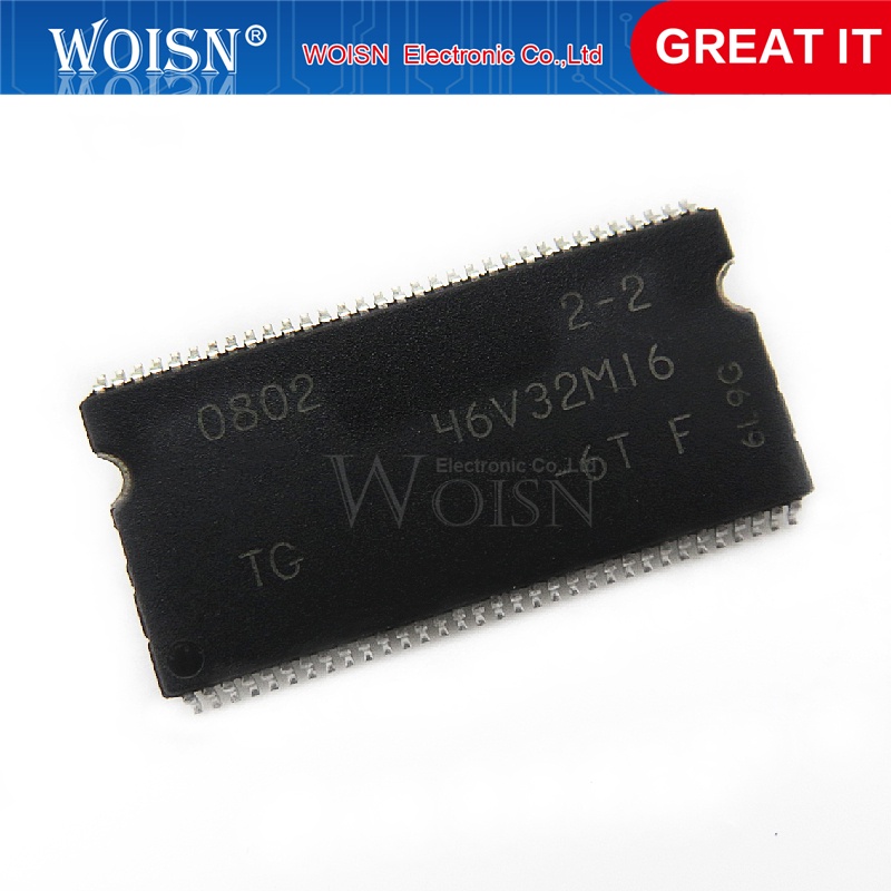5pcs/lot MT46V32M16P-6T MT46V32M16-6T MT46V32M16 46V32M16-6T TSOP-66 In Stock. 