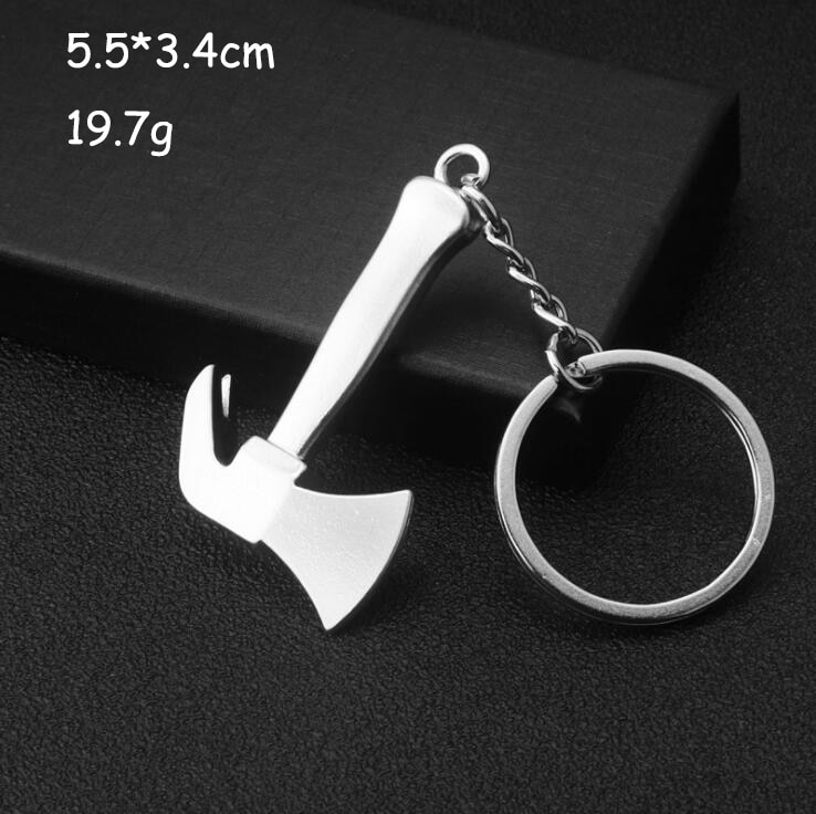 Keychains For Men Car Bag KeyRing Outdoor Combination Tool Portable Mini Utility Pocket Clasp Ruler Hammer Wrench Pliers Shovel. 