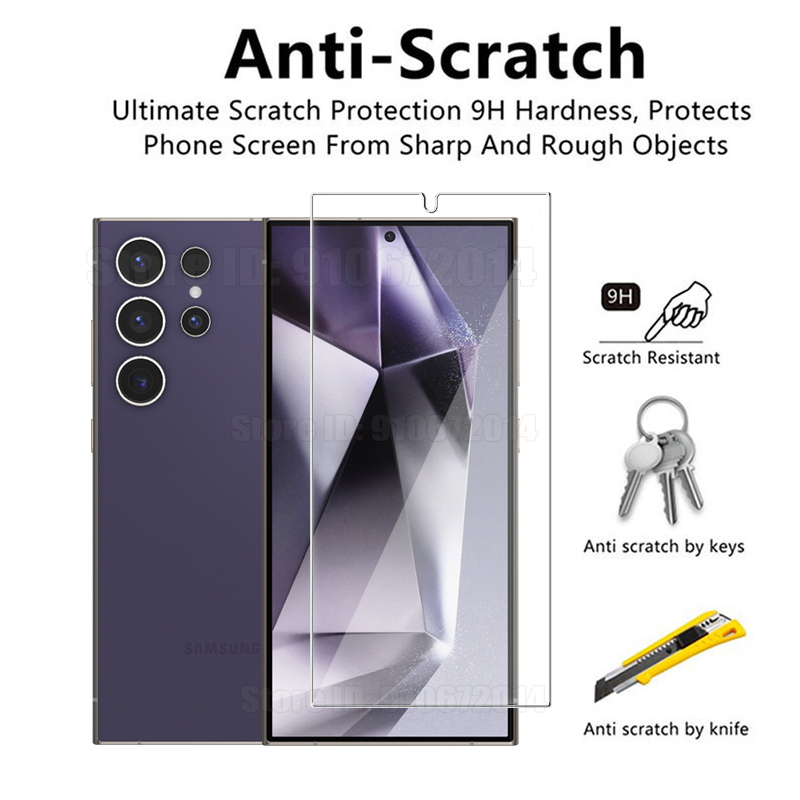 22 S243 FE S Glass for Three-Grain Unlock Tempered Glass S24 UCS Samsung 1/2/3PGalaxyltra Finger Star S20 S21 S2 Plus Screen Protector. 