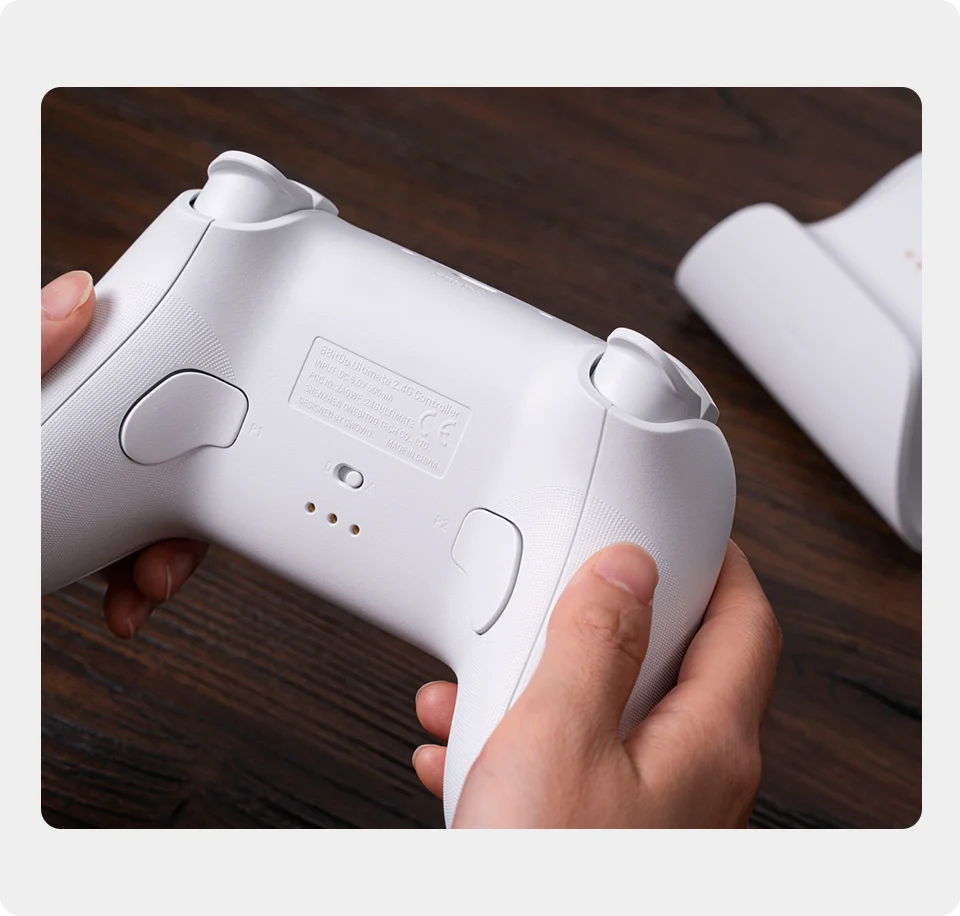 8BitDo - New Ultimate 2.4G Wireless, Hall Effect Joystick Update, Gaming Controller for PC, Windows Steam Deck, Android & iPhone. 