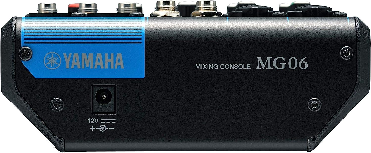 Yamaha MG06 6-Input Compact Stereo Mixer. 