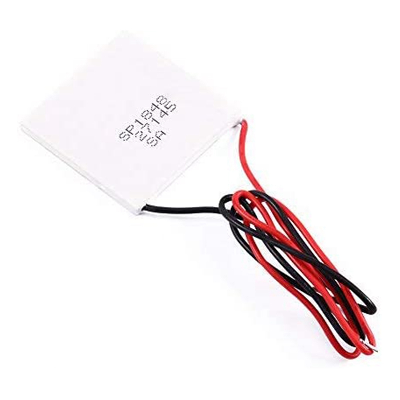 NCANRUI Thermoelectric Peltier Module, High Temperature Thermoelectric Power Generator Peltier TEG 150Celsius,White 40X40mm. 