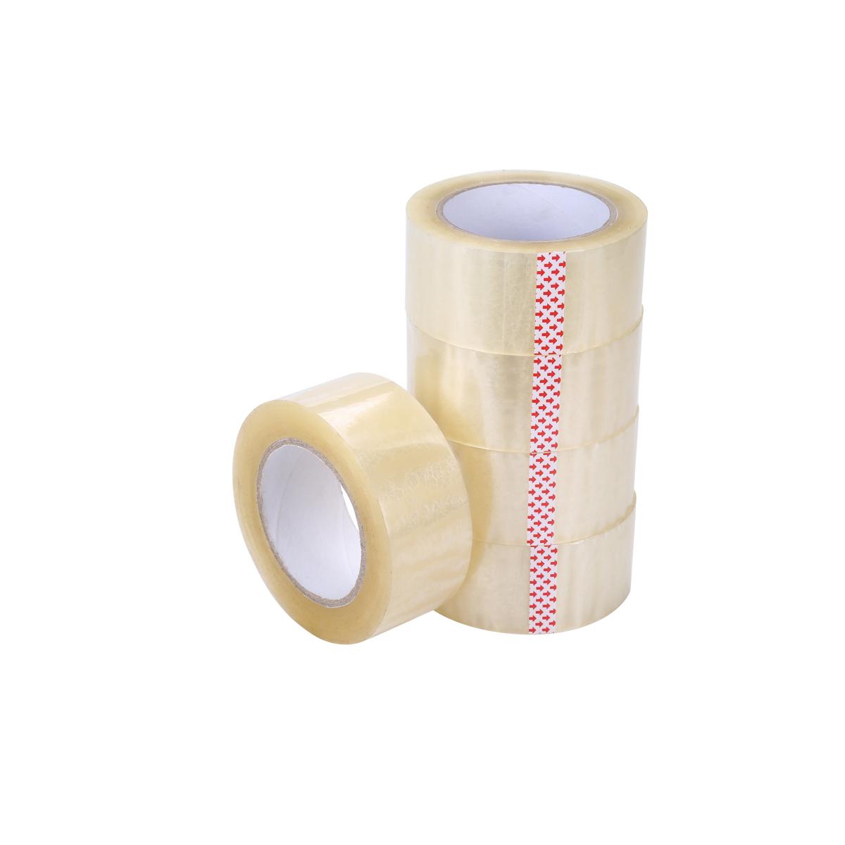 White Gum Tape for Carton Binding Wide 3" (inch) and Length 157 Meter (Big Size, 145 Yard) 5pcs