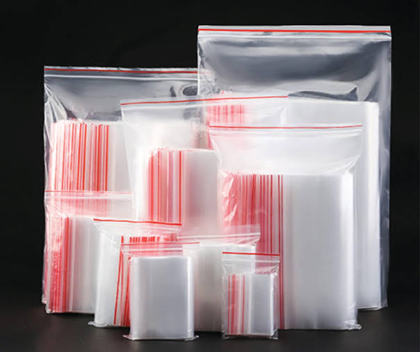 Zipper lock bag / Resealable Zip Lock Poly Bag 4" x 5" Pack For Plastic Storage Packet