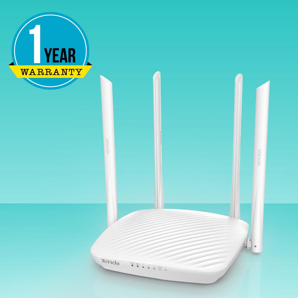 Tenda 600Mbps Ultimate Coverage Wireless Router F-9  White. 