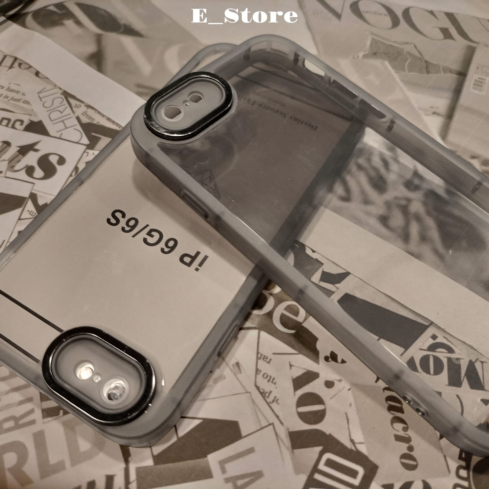 For Apple iPhone 6 / Apple iPhone 6s Matte Transparent  Premium TPU Case Mobile Back Cover Casing-ELF. 