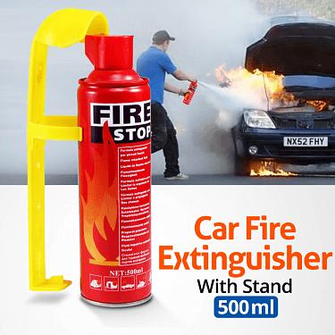 High quality Fire Stop Spray - 500ml for use inside car and house.