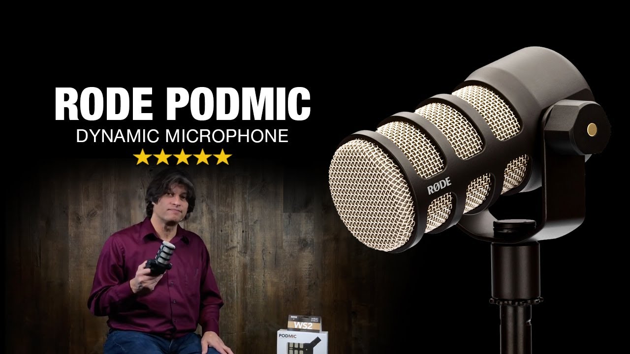 RØDE POD DYNAMIC MICROPHONE. 