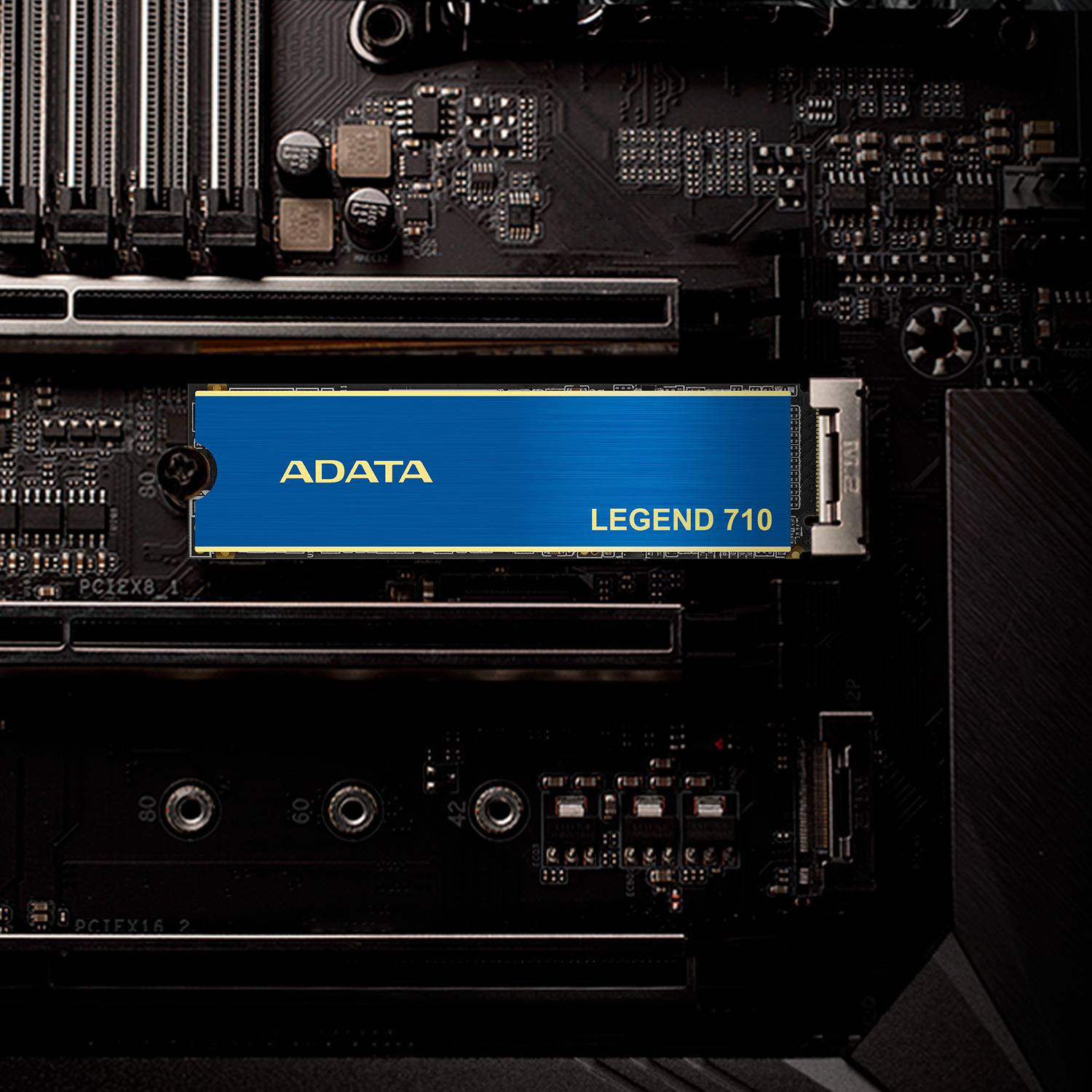 ADATA LEGEND 710 512GB PCIe Gen3x4 M.2 2280 Solid State Drive Up to 2,400MB/s Read Support Laptops and Desktops. 