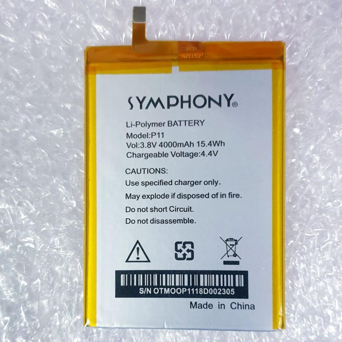Mobile Battery For Symphony P11