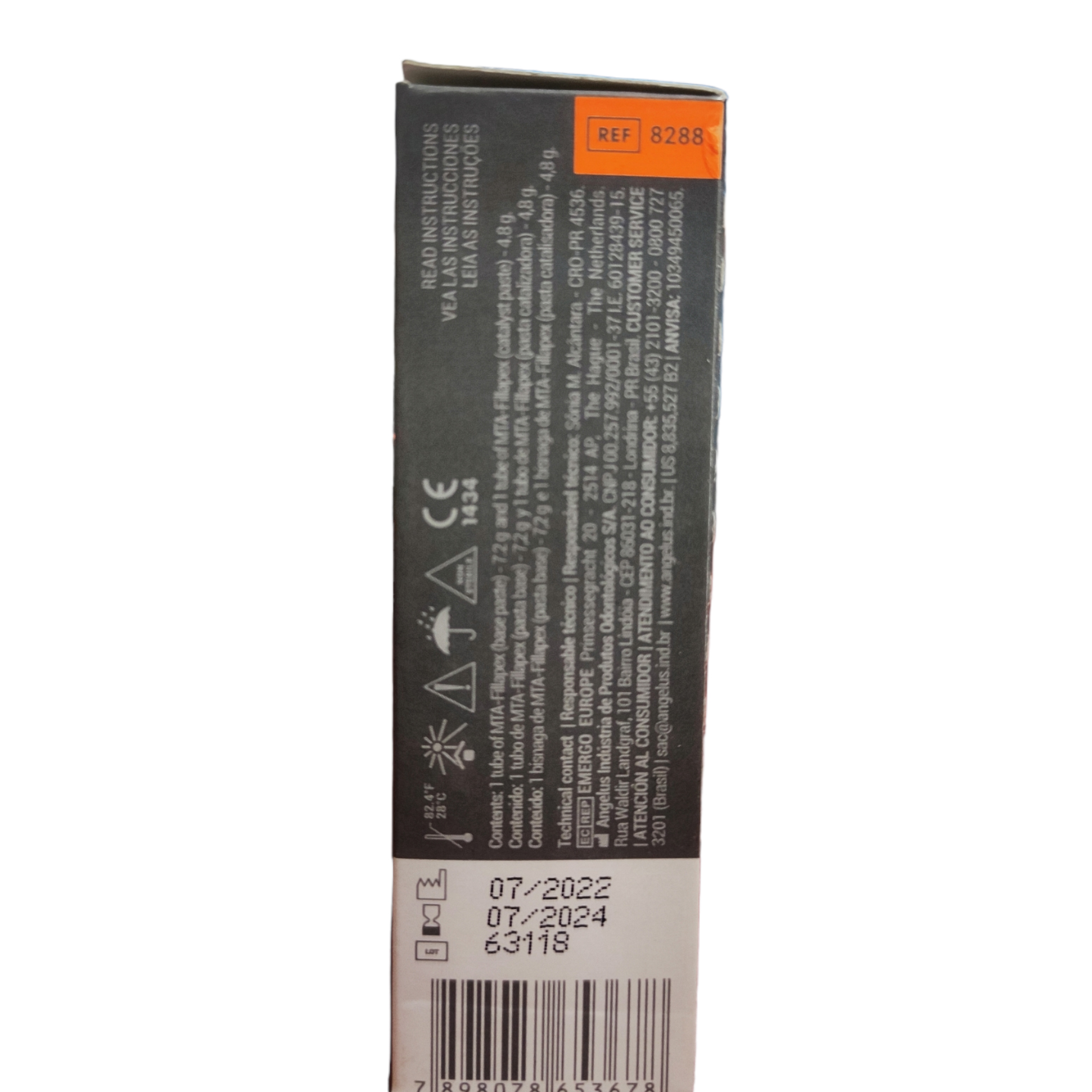 Angelus MTA Fillapex Bio ceramic Root Canal Sealer or Sealapex. 