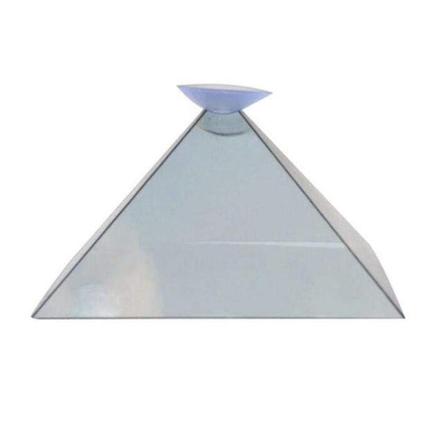 Mobile Phone Projector 3d Hologram Pyramid Display Projector Video Stand For Smart Mobile Phone. 