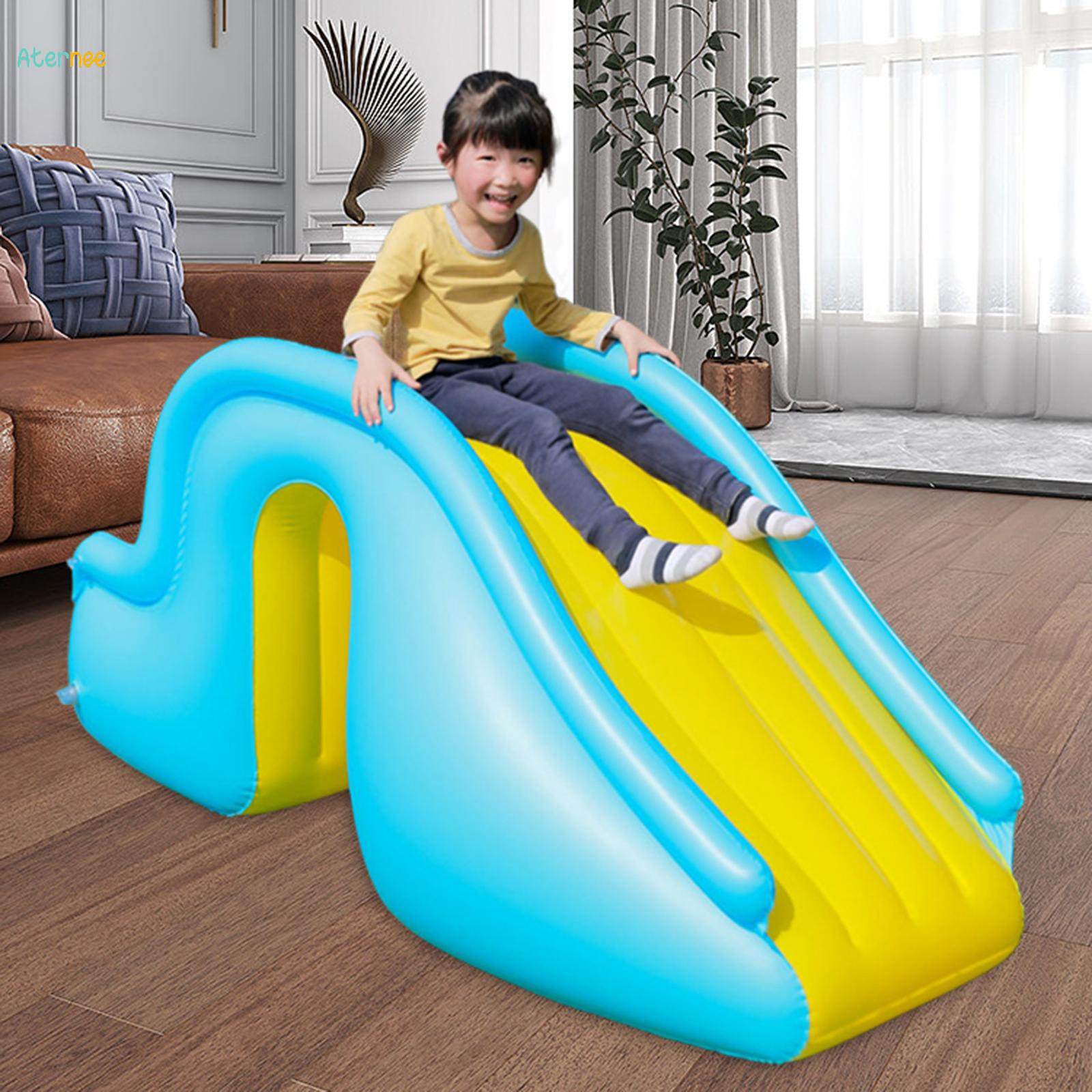 Inflatable Pool Slide Water Slide Easy Portability Activity Center Kids Slide Children Climber Slide. 