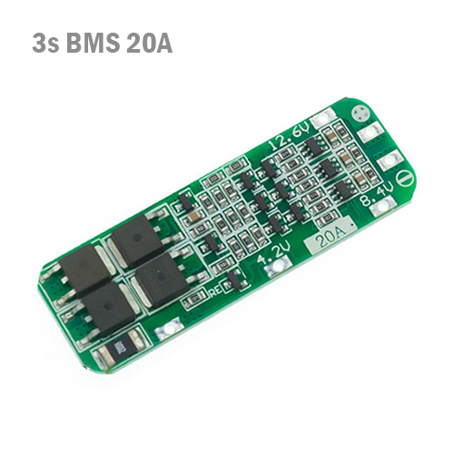 3s BMS 20A Lithium-Ion 18650 Battery Charger PCB BMS Protection Board 12.6V. 