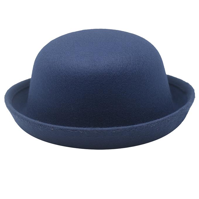 Bowler Felt Round Hat For Men 