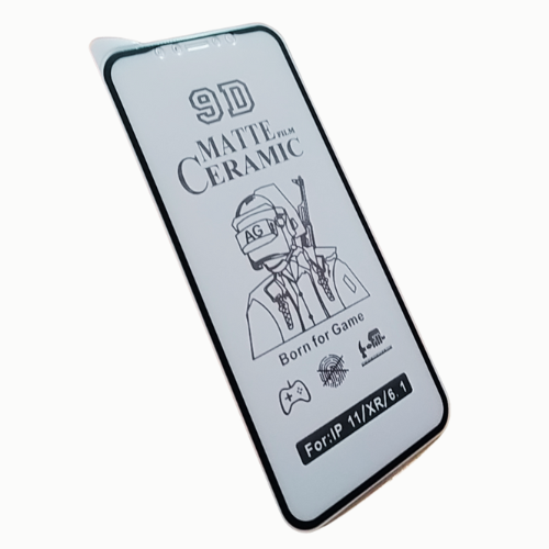 Matte Ceramic Film Screen Protector I iPHONE XR / iPHONE 11 I Matte Finish Full Coverage Screen Guard Protector Screen Protector (It's Not GLASS). 