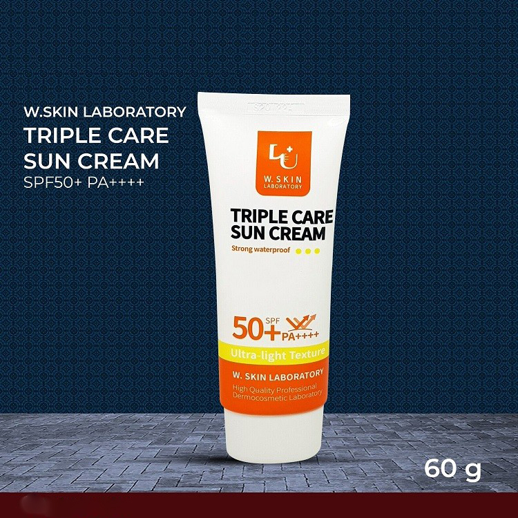 W.Skin Laboratory Triple Care Sun Cream SPF50+ PA++++. 