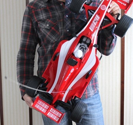 1:6 King Size Car F-1 Forumla One Racing Car Remote Control Toy Steerer CAR - 4. 