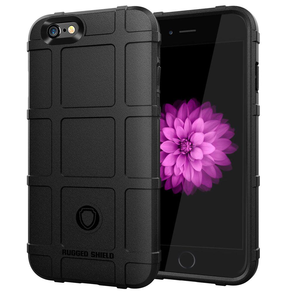 For Iphone 6 plus/Iphone 6S plus Soft TPU Heavy Duty Rugged Shield Armor Tough Shockproof Protection Case Cover. 