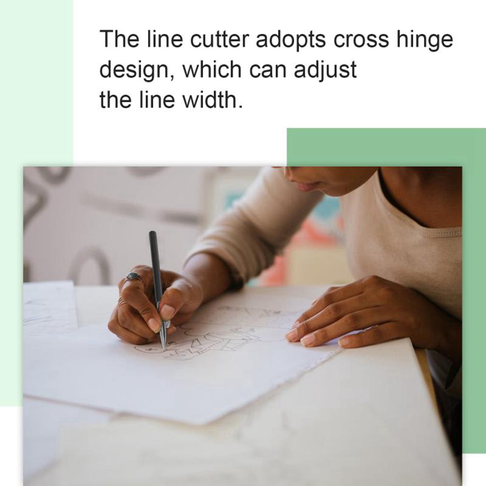 Art Ruling Pens Line,Straight Line Pen Adjustable ART Ruling Drawing Pen Tool Writing for Cartography Technical Drawing. 