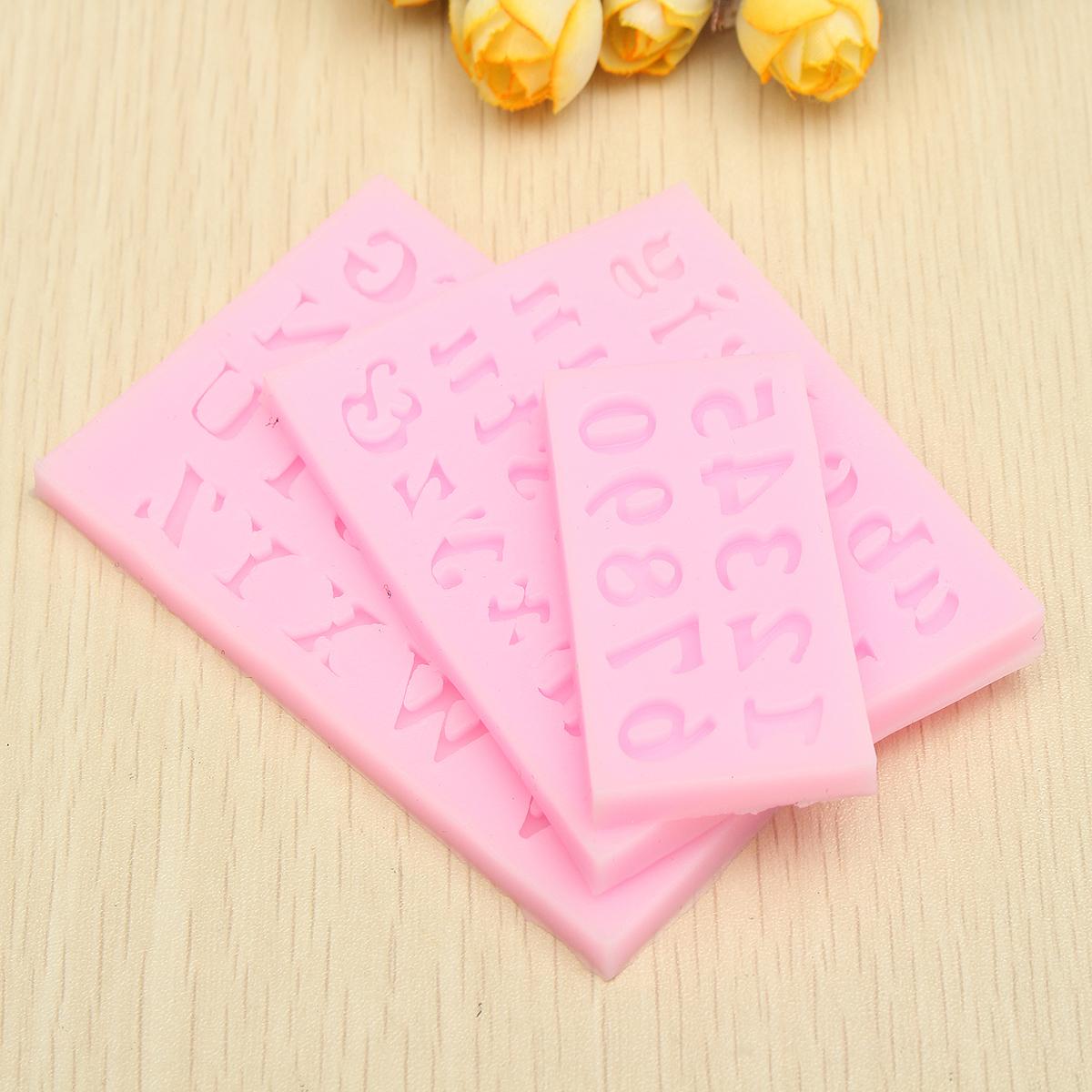 3 Pcs Alphabet Letters Number Silicone Fondant Kitchen Mould Birthday Cake Decorating Buy Online At Best Prices In Bangladesh Daraz Com Bd