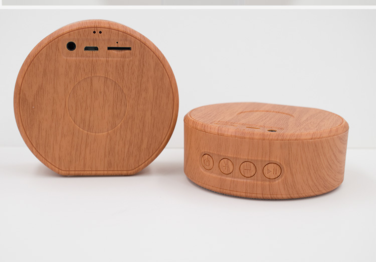 Ahşap Bluetooth hoparlör Taşınabilir Açık Kablosuz Mini Bilgisayar Bluetooth Ses Kutusu Desteği AUX TF Kart iPhone Android için. 