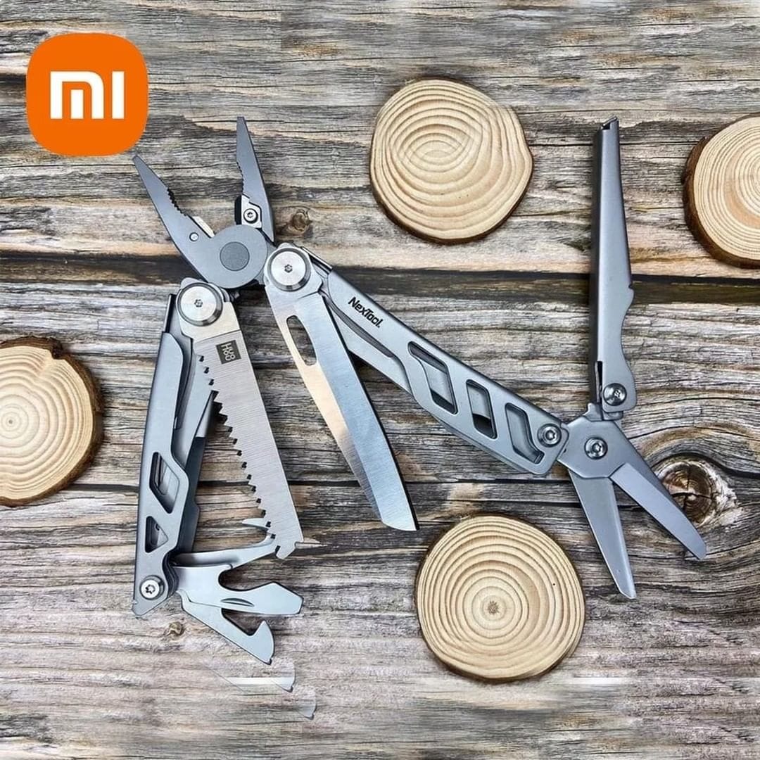 Xiaomi Nextool New Hand Tools Flagship Pro 16 In 1 Multi-Tool Edc Outdoor Plier Saw Bottle Opener Screwdriver Scissors Multitool. 