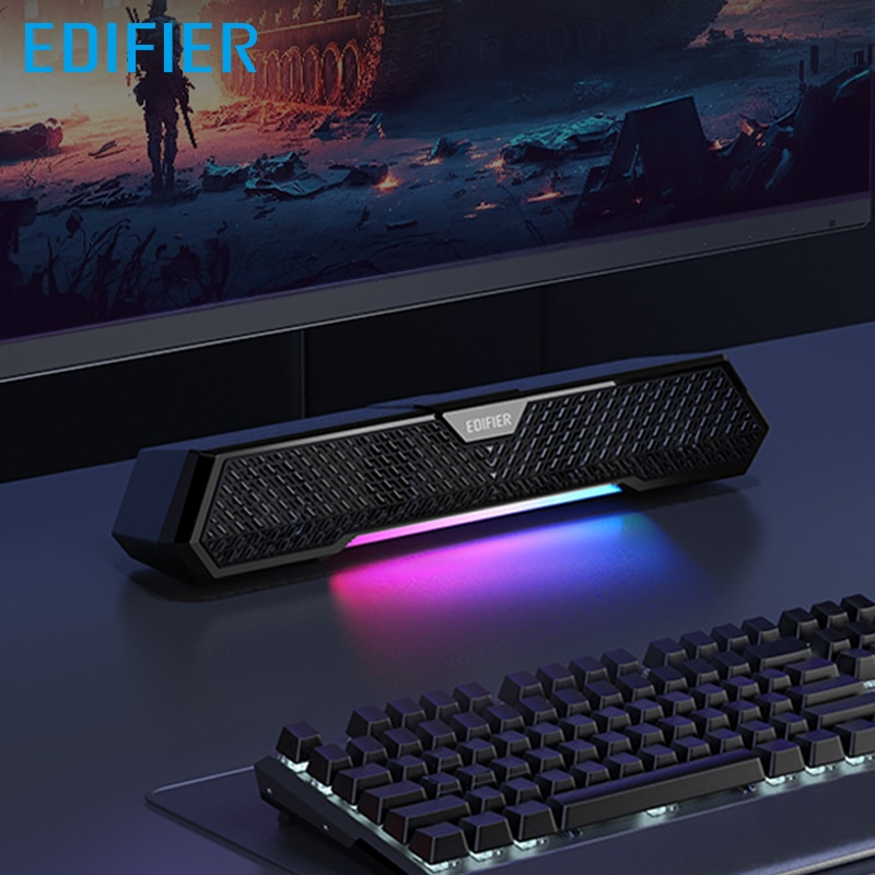 Edifier MG250 USB-A Wired Speaker for PC Computer Laptop Bluetooth 5.3 Mini Soundbar Stereo Surround Soundbox Music Player