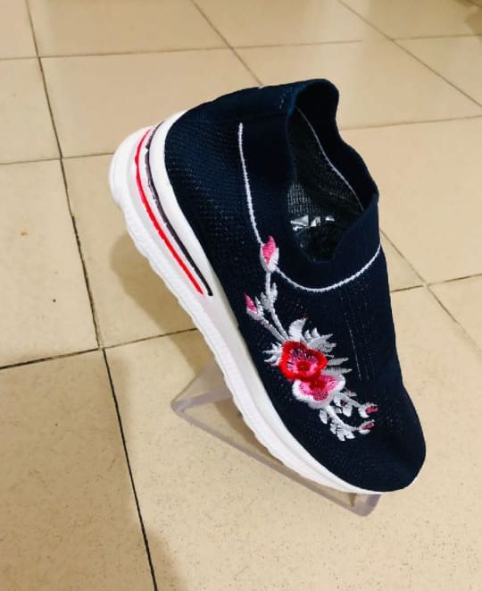Womens Fashionable Sneakers for Regular Use – Comfortable Cotton Sneakers for Ladies & Girls - Image 3