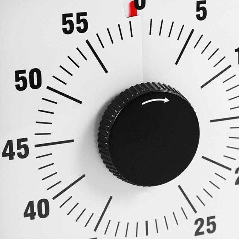FORIDE 2X Vision Timer 60 Minute Timing Hind Leg Stand Countdown Clock Kitchen Baking Timer for Classrooms or Meetings. 