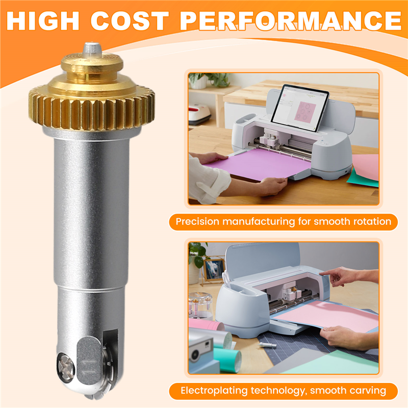 Basic Perforation Blade and Quick Swap Housing, Cuts Paper, Cardstock & More, for Maker Cutting Machine. 