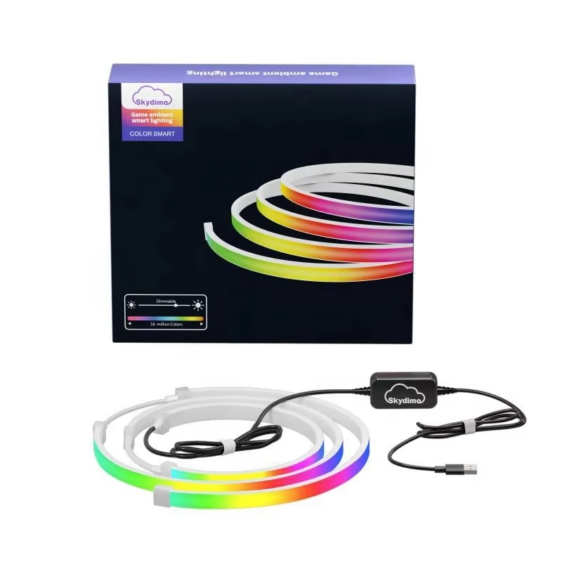 Skydimo Color Music Game Sync 24 Screen Gaming Amosphere Ambient Smart TV Monitor LED Strip Backlight Light for Computer Screen. 