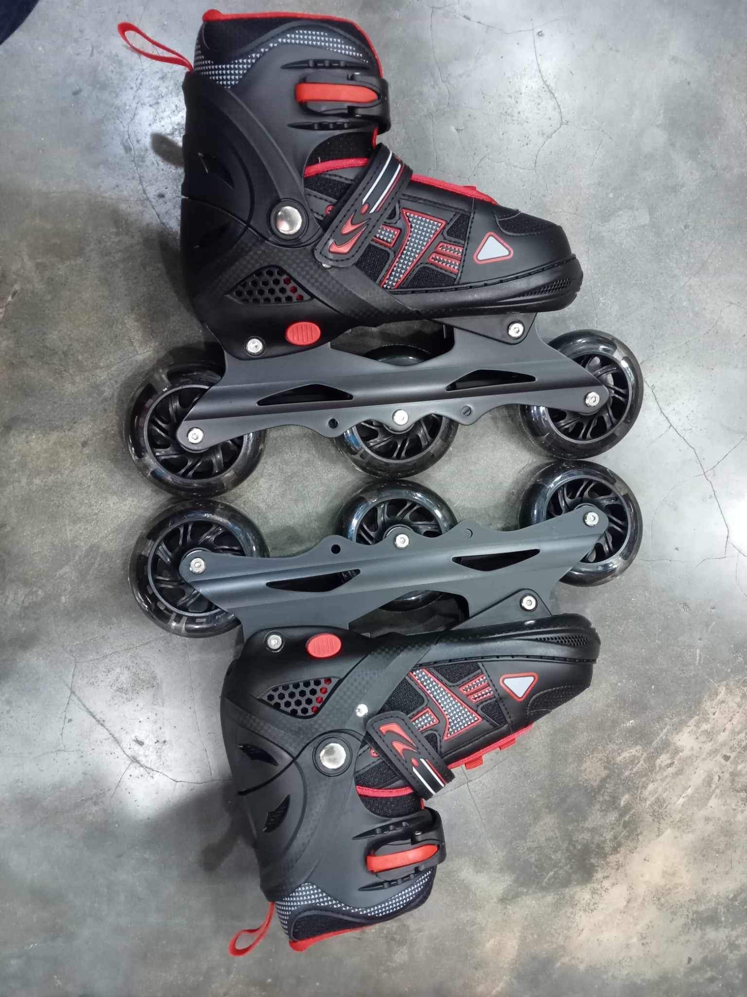 Inline Skates Shoes That Become Skates Aodixiong100mm Big Wheel