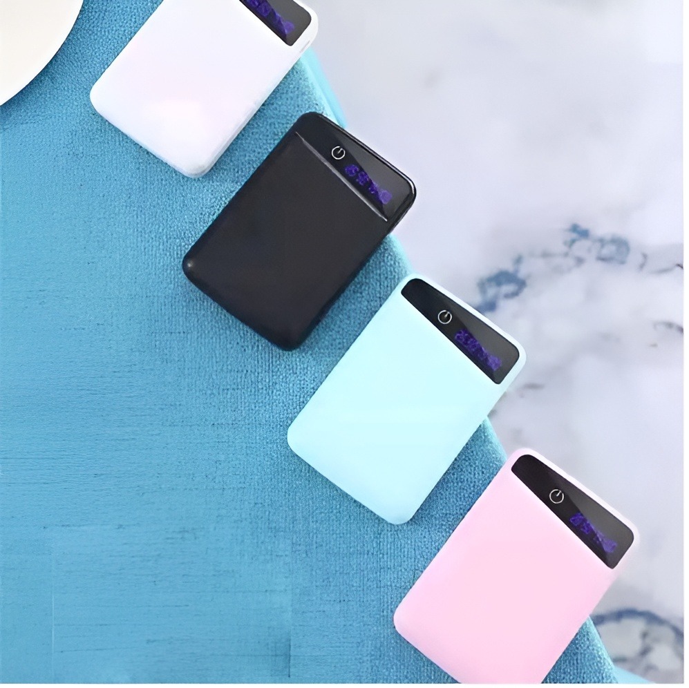 Portable Stylish First Charging Power Bank Case (Use 3 Piece's 18650 Battery) sky. 