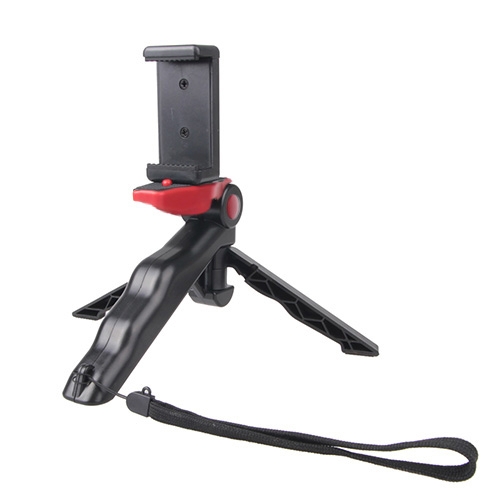 Portable Hand Grip / Mini Tripod Stand Steadicam Curve with Straight Clip for GoPro HERO 4 / 3 / 3+ / SJ4000 / SJ5000 / SJ6000 Sports DV / Digital Camera / iPhone , Galaxy and other Phone
