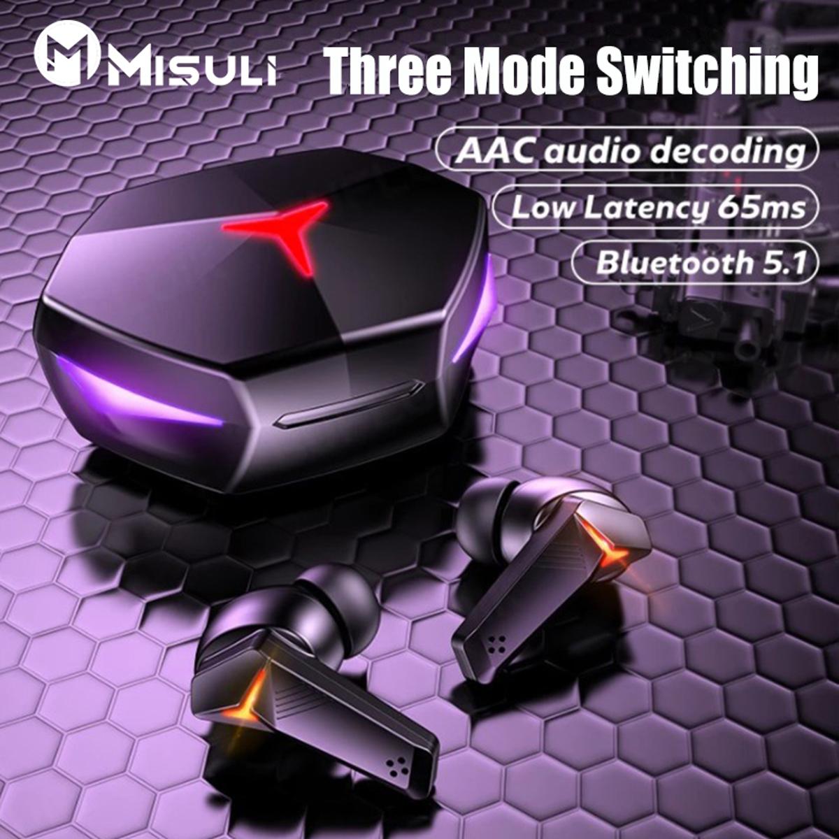 【FUPANG】Misuli T33 TWS Wireless Bluetooth Stereo Sports Noise Reduction Earbuds Headsets With. 