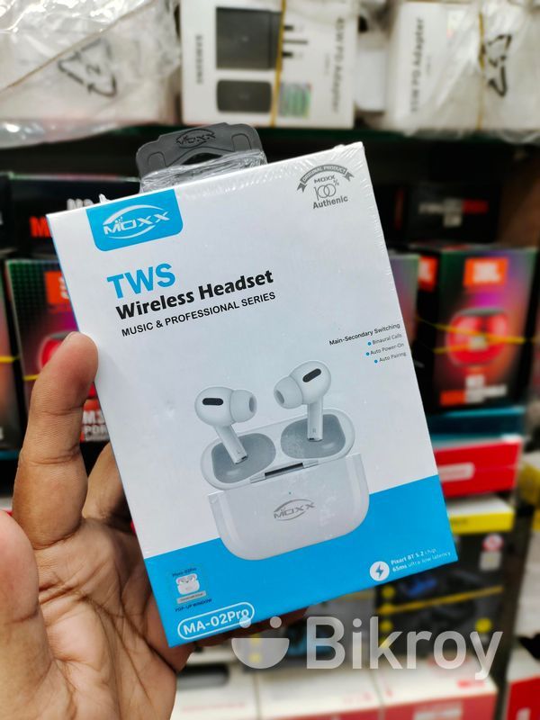 MOXX Wireless Headset Earbuds (MA-02pro). 