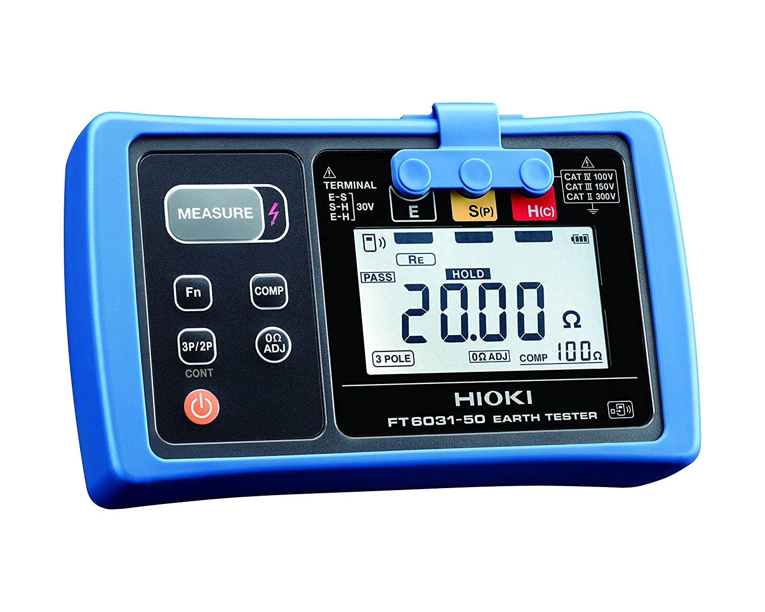 Hioki FT6031-50 Earth Tester Tough and Ready for the Field IP67 Dustproof and Waterproof - Kings Trading. 